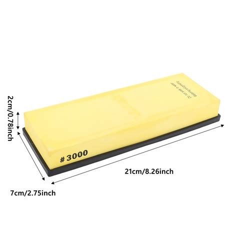 Knife Sharpening Water Stone Kitchen Whetstone Set 400 1000 3000 Grit ...