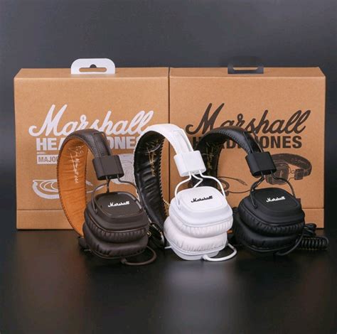 Marshall Major 1 Headphones Noise-Cancelling Deep Base Stereo Remote ...