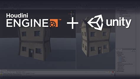 Houdini Unity Instance 的图像结果