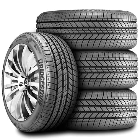 Set of 4 (FOUR) Bridgestone Turanza Quiettrack 215/55R17 94V A/S All ...