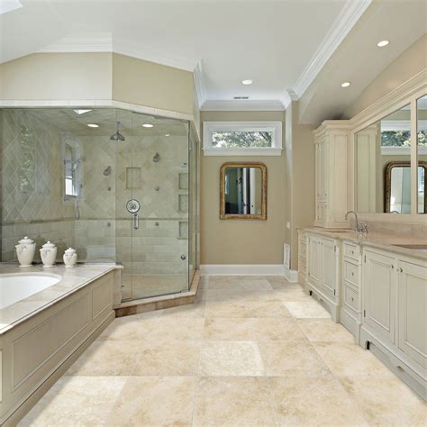 Travertine Tile Bathroom Floor – Flooring Tips
