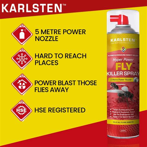 Fly Killer Spray 600ml – Ultra-Strong, Fast-Acting Fly Control