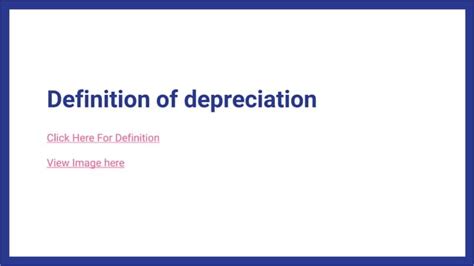Image result for Depreciation Tutorial