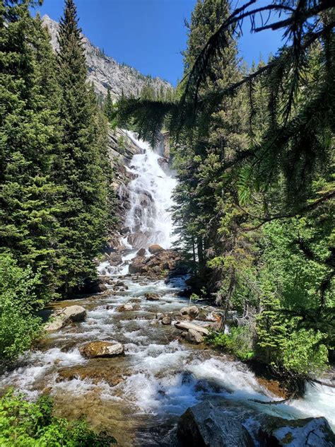 Hiking Hidden Falls and Inspiration Point at Jenny Lake in Grand Tetons ...