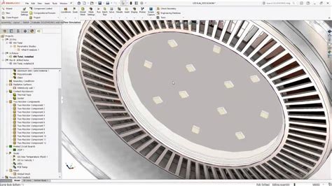 SolidWorks Flow Simulation Clothes Drying 的图像结果