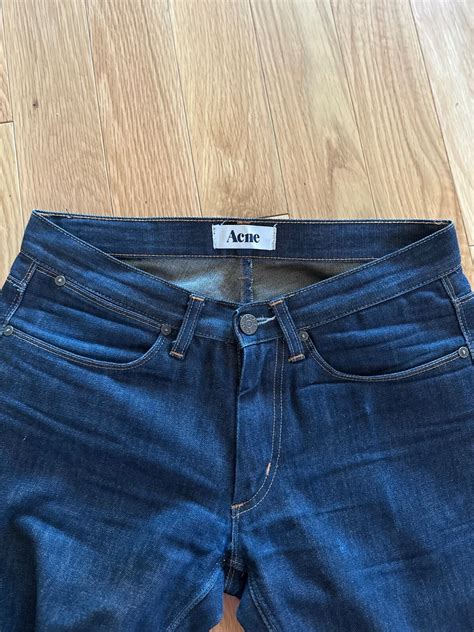 Acne Studios Max Raw men's slim jeans 29x32 - Gem