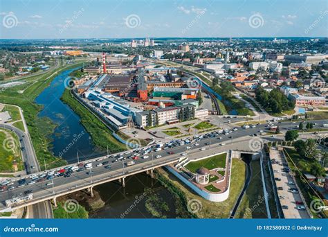 Tula, Russia - May, 2019: Aerial View of Tula City from Above with ...
