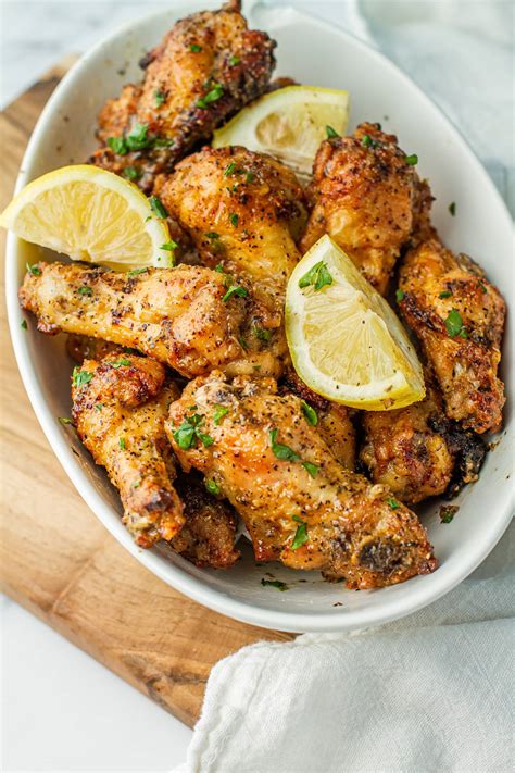 Wet Lemon Pepper Wings Recipe | Meiko and The Dish