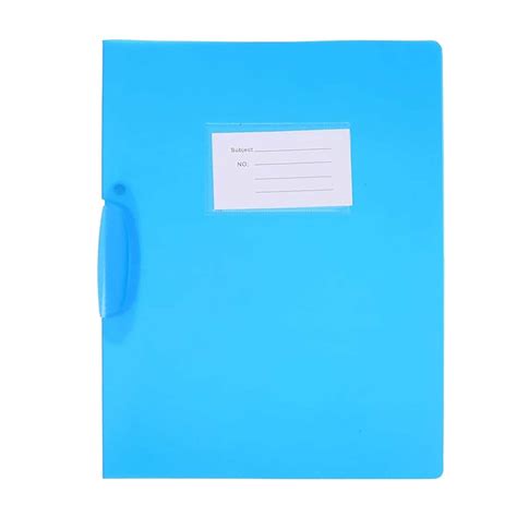 File Folder with Swing Clip, Clear Report Covers for A4 and Letter Size ...