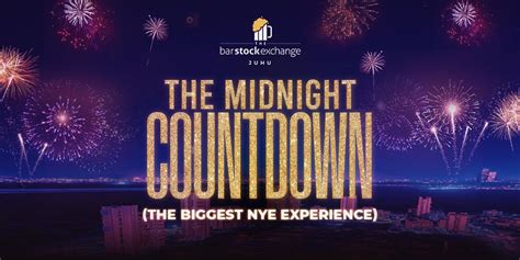 The Midnight Countdown nye-parties Event Tickets Mumbai - BookMyShow