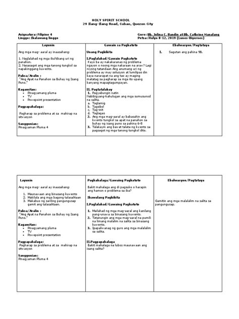 DepEd Learning Program Filipino 的图像结果