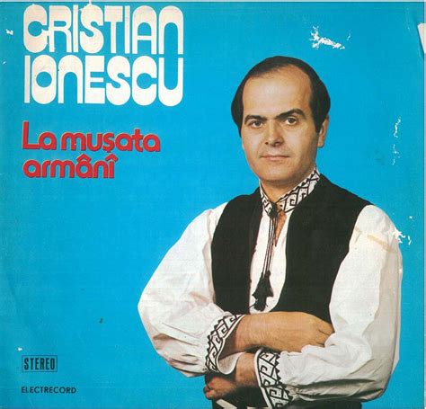 Cristian Ionescu – La muşata armânî | Disc Vinil