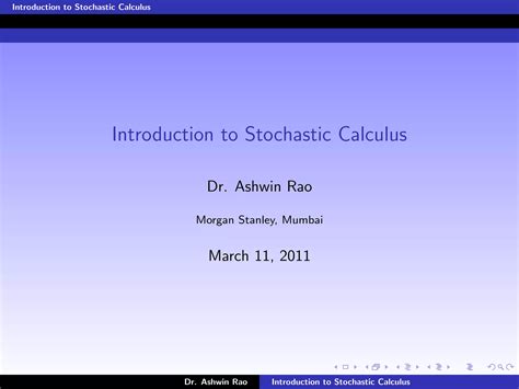 Stochastic Calculus 的图像结果