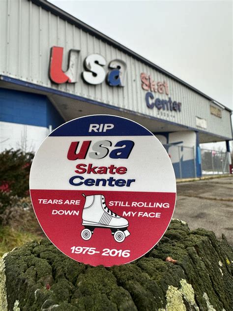 USA Skate Center Sticker | RIP - Mishawaka, Indiana – InRugCo Studio ...