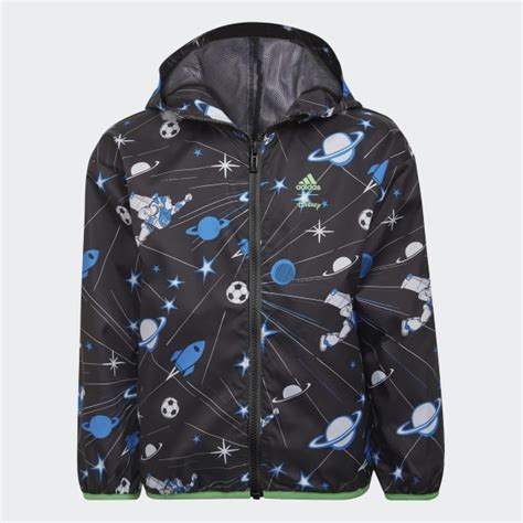 adidas Kids' Training Disney Toy Story Windbreaker - Black | Free ...
