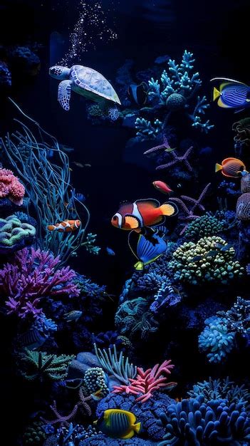 Image result for Colorful Fish Tank