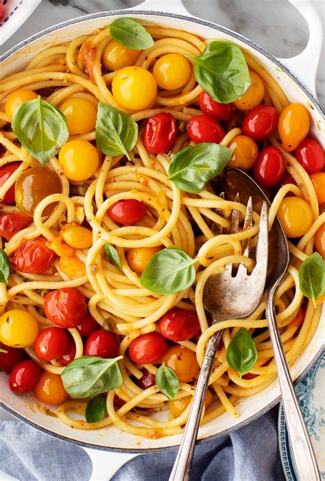 Cherry Tomato Pasta Recipe - Love and Lemons