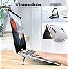 BKN® Mini Premium Metal Folding Portable Laptop Stand Non-Slip Base ...