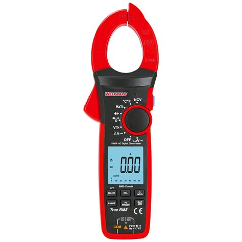 WESTWARD, TRMS, CAT III 1000V/CAT IV 600V, Digital Clamp Meter - 800HC6 ...