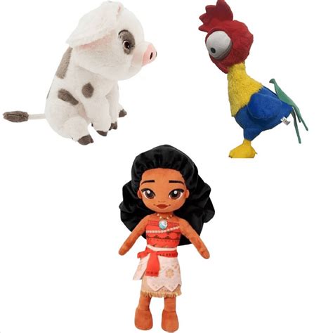 Moana Pet Pig Dolls, 22cm Cute Cartoon Pua Plush Toy, Super Soft ...