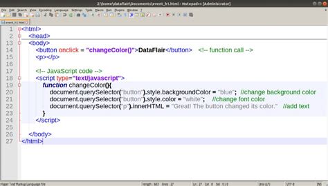 JavaScript and Events and Event Handlers 的图像结果