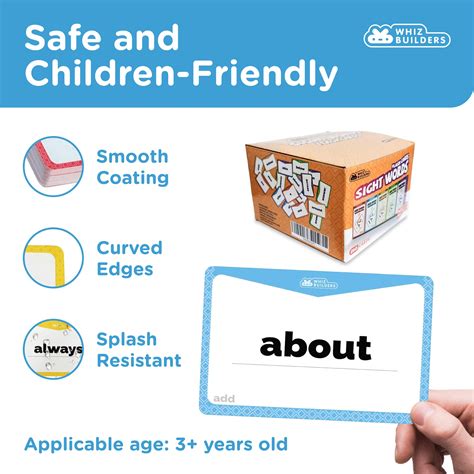 Buy Sight Words Flash Cards 520 Word Set : Educational ABC Alphabet ...