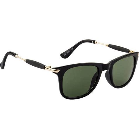 Dervin Unisex Wayfarer Sunglasses (Green) - Dervin