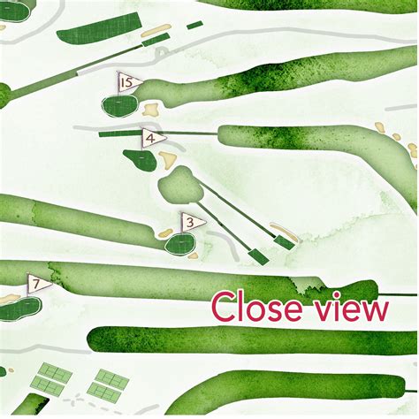 Nakoma Golf Course Map Golf Club Course Layout WI Golf - Etsy