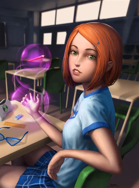 ArtStation - Gwen Tennyson (Omniverse) Fan Art