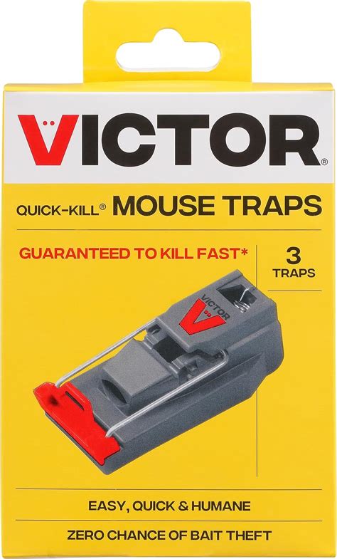 Amazon.com : Victor M070B Easy and Safe-Set Power Kill Mouse Trap Quick ...