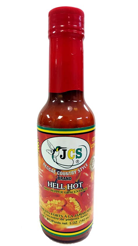 JCS Hell Hot Sauce - Hot Sauce - Jamaican Hot Sauce