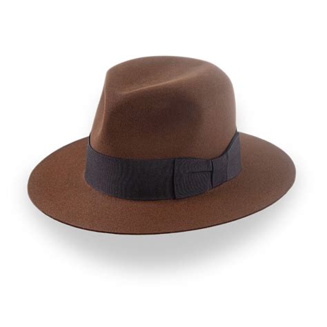 Young Indiana Jones Fedora Hat: The Voyager – Agnoulita Hats