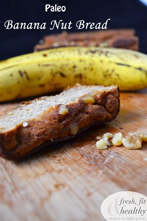 Paleo Banana Nut Bread