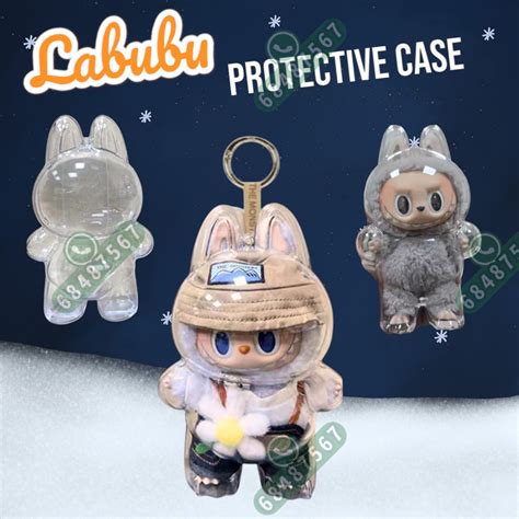 全新現貨@popmart 第一代 labubu case 第2代take a seat labubu protective case ...