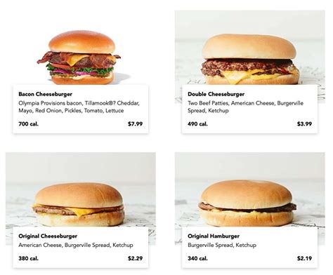 Burgerville Menu With Prices (& Pictures for 2024)