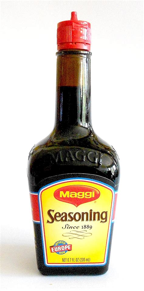 Amazon.com : Maggi Seasoning - 6.7fl.oz. (200ml) : Soy Sauces : Grocery ...