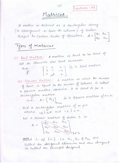 Image result for Types of Matrices