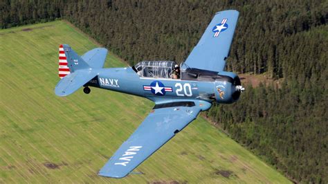 NORTH AMERICAN SNJ 3 T-6 Texan Harvard Harvard For Sale In The UK - Europlane Sales Ltd