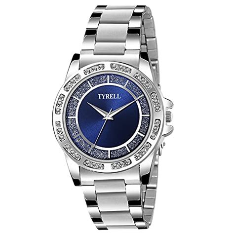 TYRELL TR-L-9687DBLU01C-L-WH Blue Analog Watch for Women Analog Watch ...