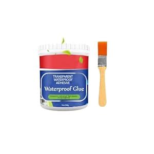 Epsilon 300gm Crack Seal Glue with Brush | Transparent Waterproof ...