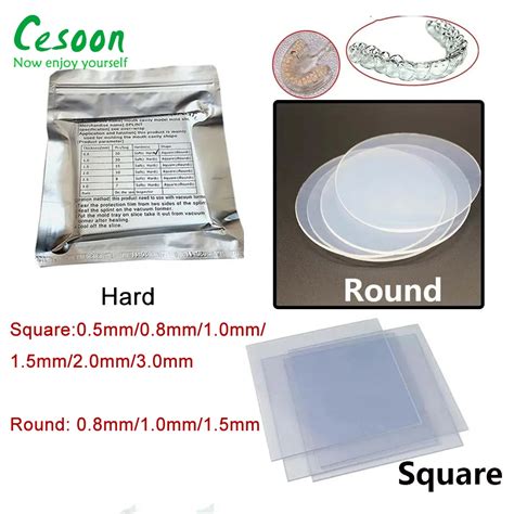 Dental-Lab-Splint-Thermoforming-Materials-Sheet-Vacuum-Forming-Hard-Denture-Model-Retainer-Slice ...