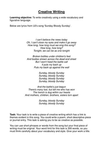 Descriptive Writing Song 的图像结果