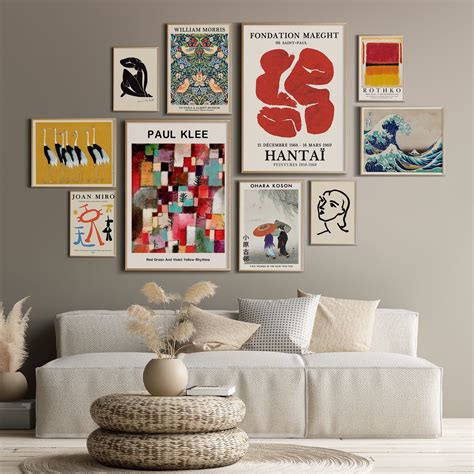 Aesthetic Poster Set, Gallery Wall Set, Aesthetic Room Decor, Set of 10 Prints, Japanese Wall ...