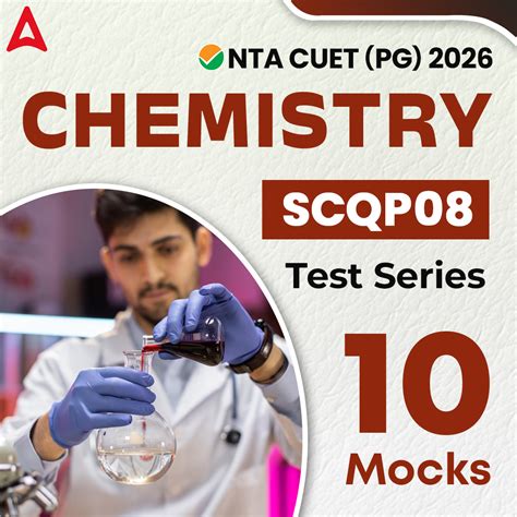 Cuet (pg) 2026 chemistry (scqp08) test series | online test series by ...