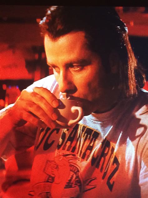 Pulp Fiction (1994) , Vincent Vega dissatisfied with bar coffee after ...