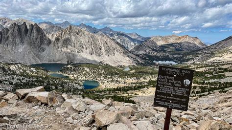 John Muir Trail: Days 19-24 Kearsarge Pass to Mt. Whitney Portal ...