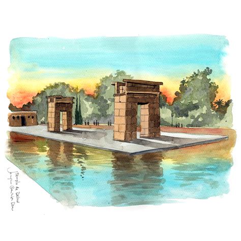 Templo de Debod - Tienda Joaquin Dorao