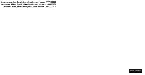 Image result for React App Service List Example