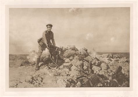 Lieutenant JRN Graham, World War I, military photogravure after Lucy Kemp-Welch For Sale at 1stDibs