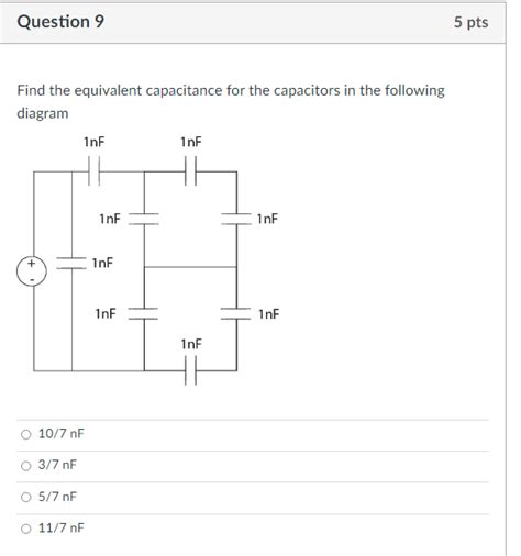 Image result for Equivalent Capacitance Examples